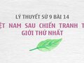 Sử 9 bài 14: Việt Nam sau chiến tranh thế giới thứ nhất