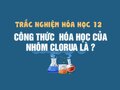 Công thức của nhôm clorua là