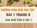 Bài 1 trang 8 SGK Ngữ văn 9 tập 1 (Phong cách Hồ Chí Minh)