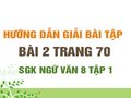 Bài 2 trang 70 SGK Ngữ văn 8 tập 1 