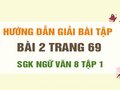 Bài 2 trang 69 SGK Ngữ văn 8 tập 1 