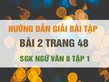 Bài 2 trang 48 SGK Ngữ văn 8 tập 1 