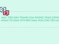 Mục tiêu đấu tranh của phong trào công nhân từ năm 1919 đến năm 1924 chủ yếu là?