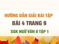 Bài 4 trang 9 SGK Ngữ văn 8 tập 1 
