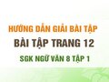 Bài tập trang 12 SGK Ngữ văn 8 tập 1