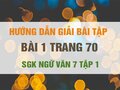 Bài 1 trang 70 SGK Ngữ văn 7 tập 1 (Từ ghép Hán Việt)