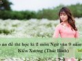 Đáp án đề thi học kì 2 môn Ngữ văn 9 năm 2020 Kiến Xương (Thái Bình)