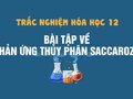 Thủy phân 102,6 gam saccarozơ với hiệu suất 80%