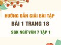 Bài 1 trang 18 SGK Ngữ văn 7 tập 1 