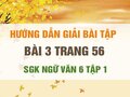 Bài 3 trang 56 SGK Ngữ văn 6 tập 1 (Từ nhiều nghĩa)