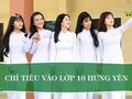 Chỉ tiêu tuyển sinh vào lớp 10 năm 2024 Hưng Yên