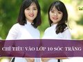 Chỉ tiêu tuyển sinh vào lớp 10 năm 2023 tại Sóc Trăng