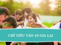 Chỉ tiêu tuyển sinh vào lớp 10 Gia Lai năm học 2024/2025