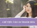 Chỉ tiêu tuyển sinh vào lớp 10 Thanh Hóa 2024/2025