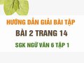 Bài 2 trang 14 SGK Ngữ văn 6 tập 1 (Từ đơn và từ phức)
