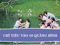 Chỉ tiêu tuyển sinh vào lớp 10 năm 2023 tại Quảng Bình