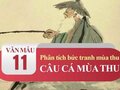 Phân tích bức tranh mùa thu qua bài Câu cá mùa thu