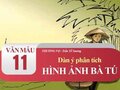 Dàn ý phân tích hình ảnh bà Tú trong bài Thương vợ