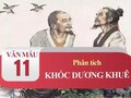 Phân tích bài Khóc Dương Khuê của Nguyễn Khuyến
