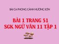 Bài 1 trang 51 SGK Ngữ văn 11 tập 1