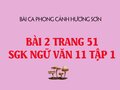 Bài 2 trang 51 SGK Ngữ văn 11 tập 1