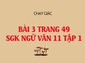 Bài 3 trang 49 SGK Ngữ văn 11 tập 1