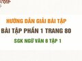 Bài tập phần 1 trang 80 SGK Ngữ văn 8 tập 1
