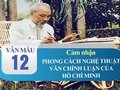 Cảm nhận về phong cách nghệ thuật văn chính luận của Hồ Chí Minh