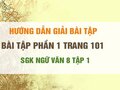 Bài tập phần 1 trang 101 SGK Ngữ văn 8 tập 1