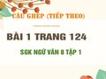 Bài 1 trang 124 SGK Ngữ văn 8 tập 1 