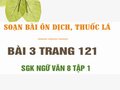Bài 3 trang 121 SGK Ngữ văn 8 tập 1 