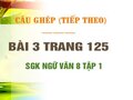 Bài 3 trang 125 SGK Ngữ văn 8 tập 1 