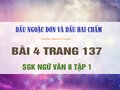 Bài 4 trang 137 SGK Ngữ văn 8 tập 1 