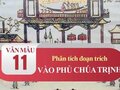 Phân tích đoạn trích Vào phủ Chúa Trịnh (Lê Hữu Trác)