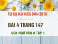 Bài 4 trang 147 SGK Ngữ văn 8 tập 1 