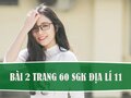 Bài 2 trang 60 SGK Địa lí 11