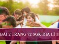 Bài 2 trang 72 SGK Địa lí 11