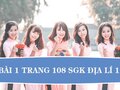 Bài 1 trang 108 SGK Địa lí 11