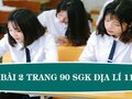 Bài 2 trang 90 SGK Địa lí 11