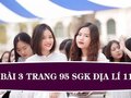 Bài 3 trang 95 SGK Địa lí 11
