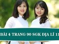 Bài 4 trang 90 SGK Địa lí 11