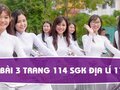 Bài 3 trang 114 SGK Địa lí 11
