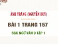 Bài 1 trang 157 SGK Ngữ văn 9 tập 1 