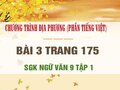 Bài 3 trang 175 SGK Ngữ văn 9 tập 1 