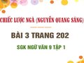 Bài 3 trang 202 SGK Ngữ văn 9 tập 1 