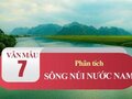 Phân tích bài thơ Sông núi nước Nam