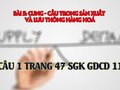 Câu 1 trang 47 SGK GDCD 11