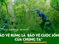 Hãy chứng minh rằng bảo vệ rừng là bảo vệ cuộc sống của chúng ta