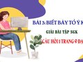 Câu hỏi 1 trang 9 đạo đức 4