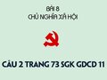 Câu 2 trang 73 SGK GDCD 11